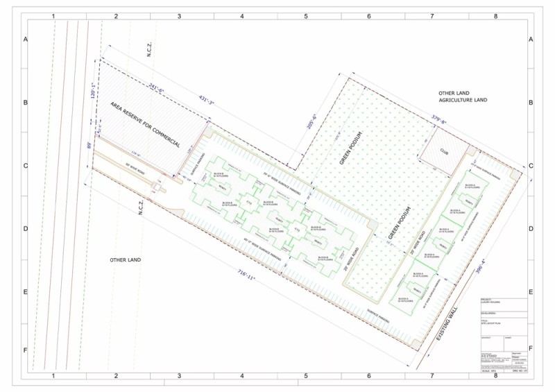 The Lutyens Site Plan